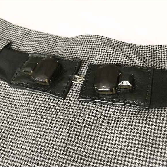 3.1 PHILLIP LIM Houndstooth Pencil Skirt - Picture 7 of 7